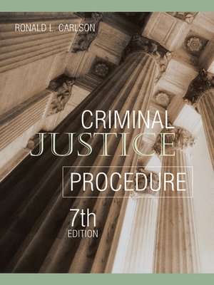 cover image of Criminal Justice Procedure